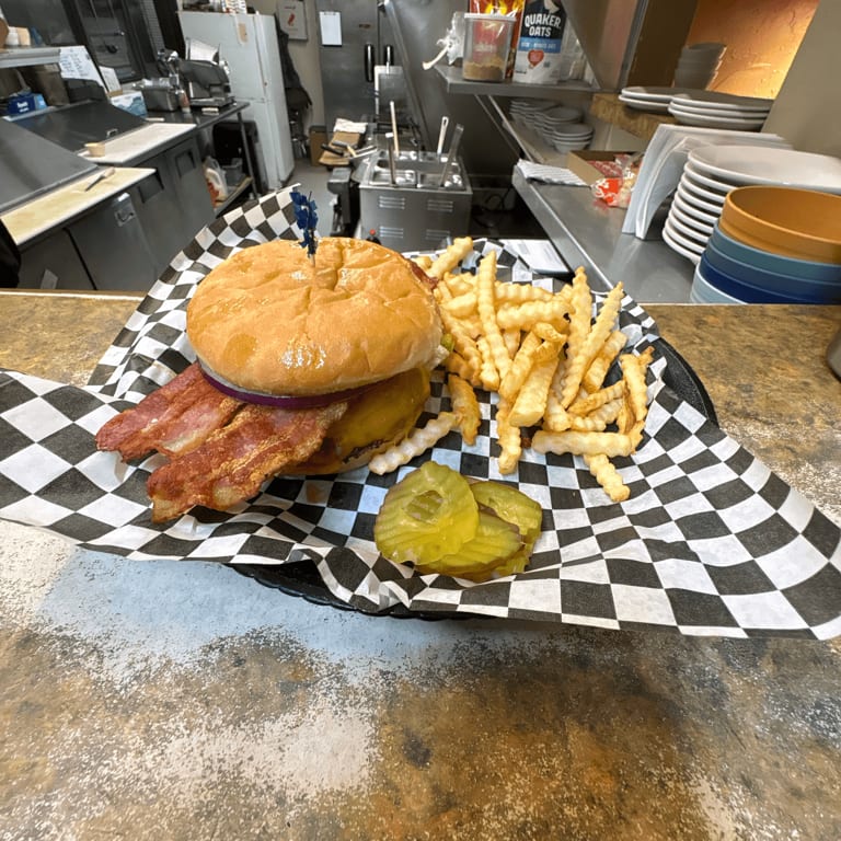 Indulge in Our Cheeseburger